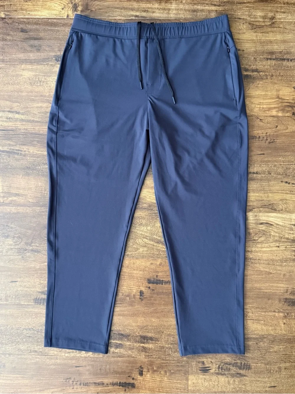 Dark Navy Performance Pants with Small Logo